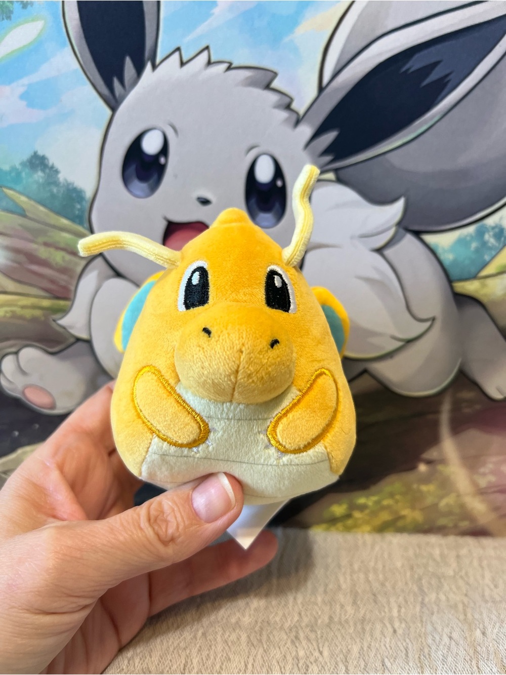 Squishmallows Pokemon Dragonite Plush - Bag Charm Collectible 💛⚡️